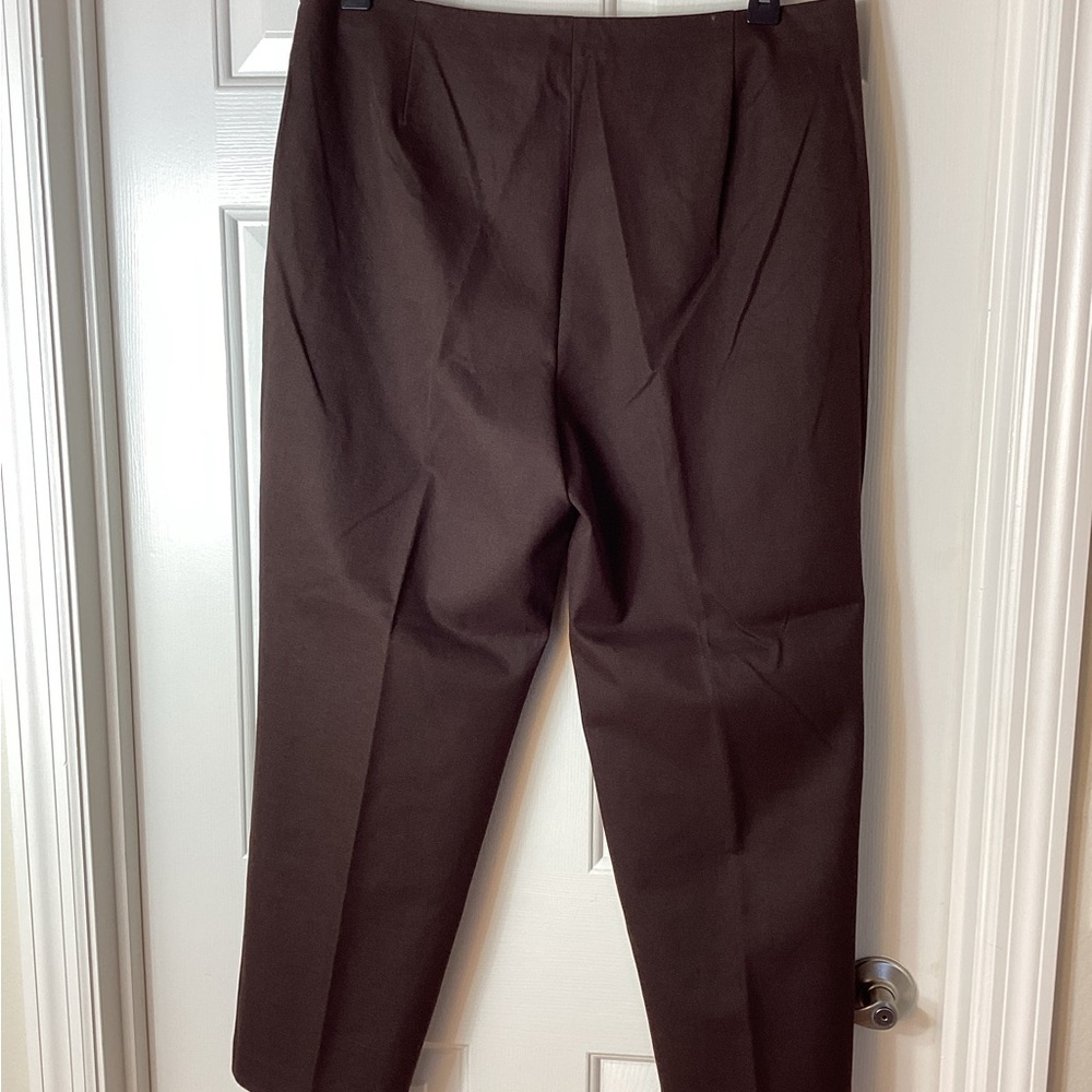 Chico's NWT Chocolate Brown Ankle Pants